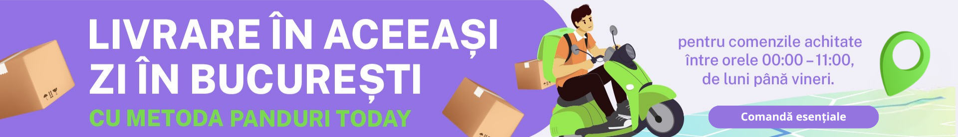 esentiale cu livrare rapida