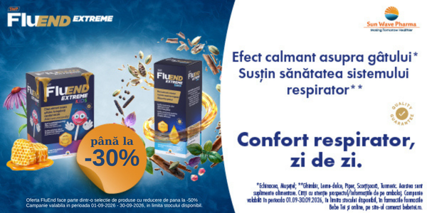 Promotie cu pana la 50% reducere la Sun Wave Pharma