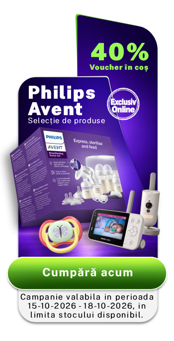 Promotie cu 20% voucher aplicat in cos la Philips Avent