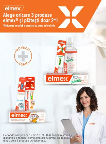 Back to School 3 la pret de 2 la Elmex