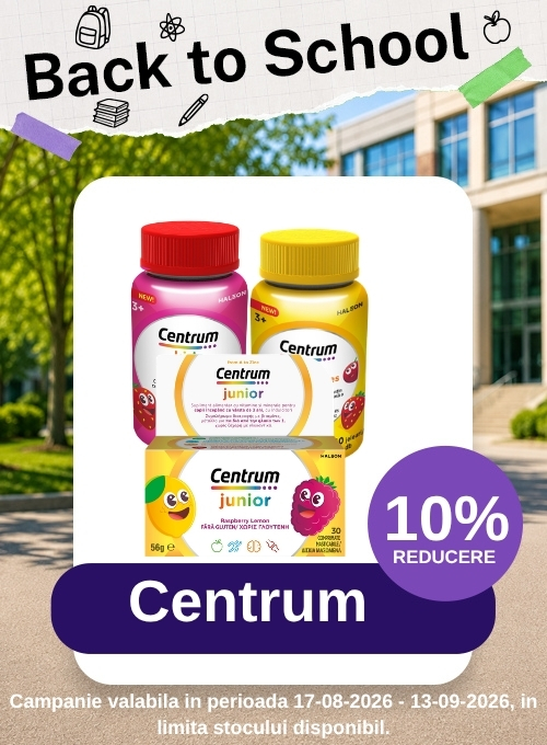 Back to School cu 10% reducere la Centrum