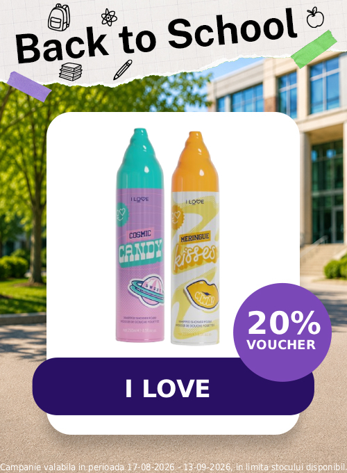 Back to School cu 20% voucher aplicat in cos la I Love