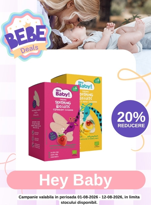 Bebe Deals cu 20% reducere la Hey Baby