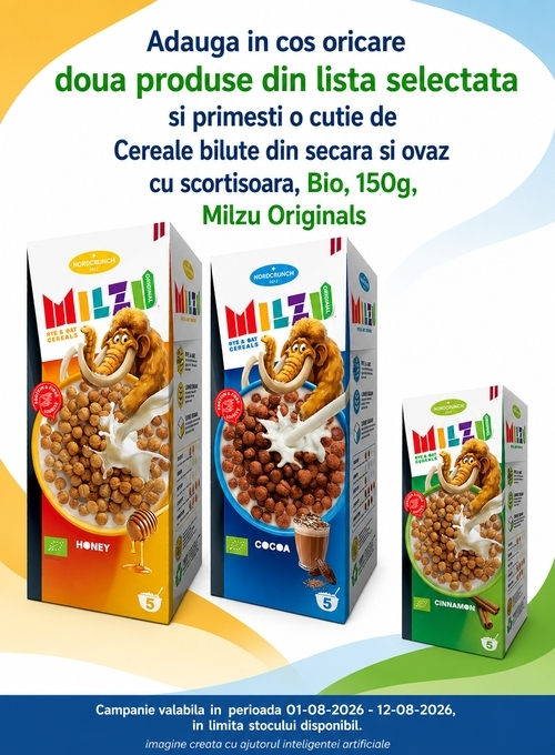 Bebe Deals cu produs promotional la Milzu