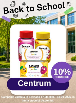 Back to School cu 10% reducere la Centrum