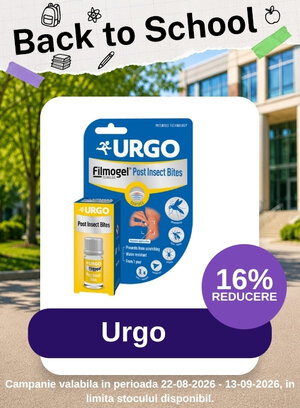 Back to School cu 16% reducere la Urgo