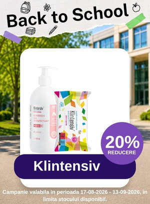 Back to School cu 20% reducere la Klintensiv