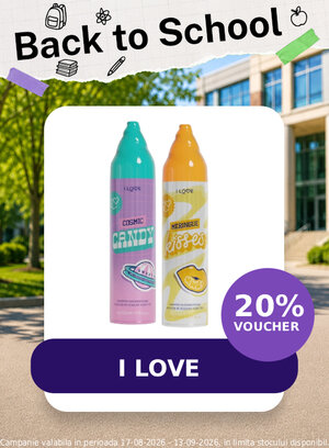 Back to School cu 20% voucher aplicat in cos la I Love