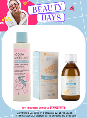 Beauty Days cu 10% voucher aplicat in cos la La Saponaria