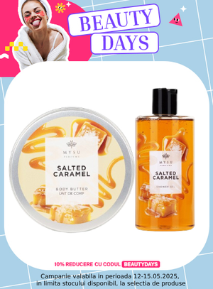 Beauty Days cu 10% voucher aplicat in cos la Mysu