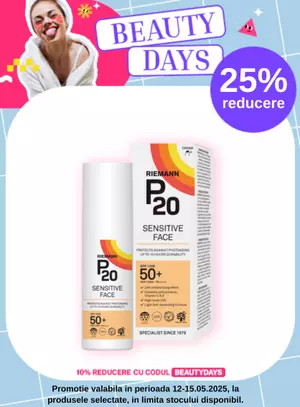 Beauty Days cu 10% voucher aplicat in cos la Riemann P20