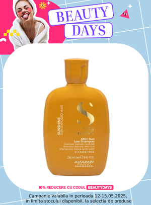 Beauty Days cu 10% voucher valoric aplicat in cos la Alfaparf