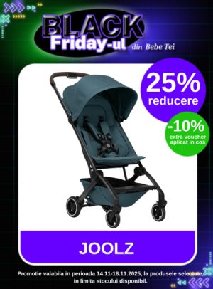 Black Friday cu 10% extra voucher aplicat in cos la Joolz