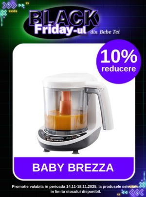 Black Friday cu 10% reducere la Baby Brezza