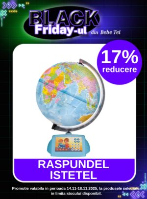 Black Friday cu 17% reducere la Raspundel Istetel