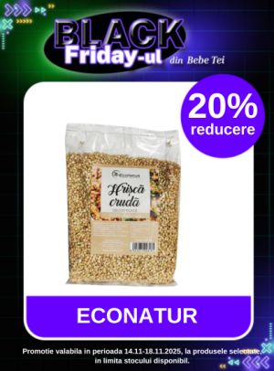Black Friday cu 20% reducere la Econatur