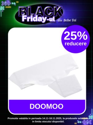 Black Friday cu 25% reducere la Doomoo