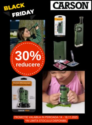 Black Friday cu 30% reducere la Carson