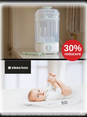 Black Friday cu 30% reducere la Kikka Boo