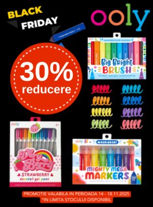 Black Friday cu 30% reducere la Ooly