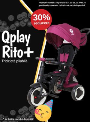Black Friday cu 30% reducere la QPlay Rito+
