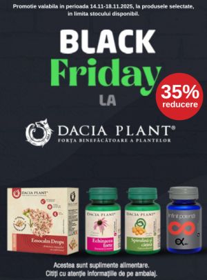 Black Friday cu 35% reducere la Dacia Plant