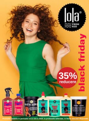 Black Friday cu 35% reducere la Lola Cosmetics