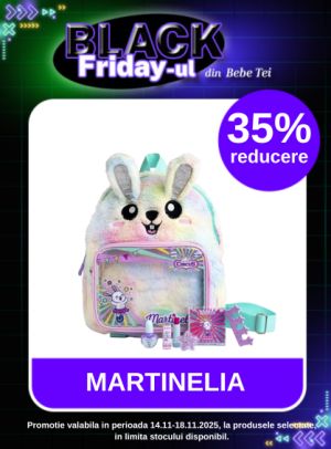 Black Friday cu 35% reducere la Martinelia
