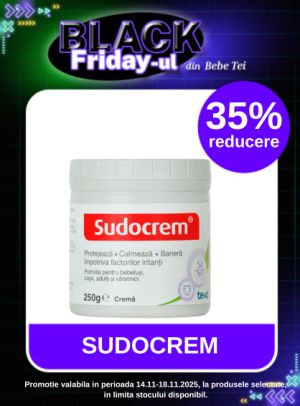 Black Friday cu 35% reducere la Sudocrem Crema