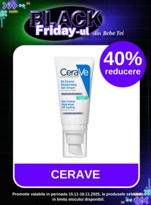 Black Friday cu 40% reducere la Cerave Oil Control