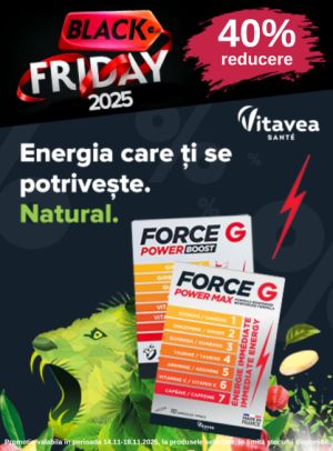 Black Friday cu 40% reducere la Vitavea Sante Force G