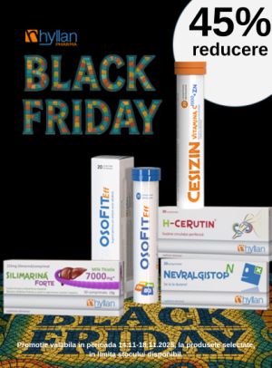 Black Friday cu 45% reducere la Hyllan