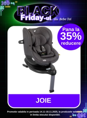 Black Friday cu pana la 35% reducere la Joie