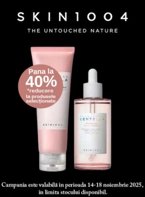 Black Friday cu pana la 40% reducere la Skin1004