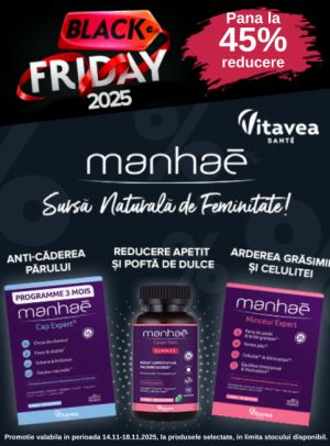 Black Friday cu pana la 45% reducere la Manhae