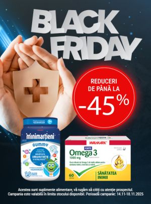 Black Friday cu pana la 45% reducere la Walmark