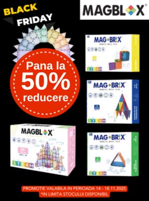 Black Friday cu pana la 50% reducere la Magblox