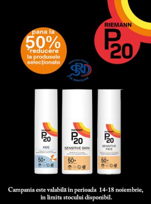 Black Friday cu pana la 50% reducere la Riemann P20