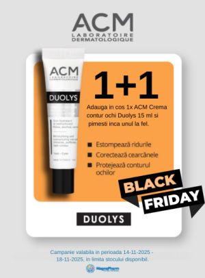 Black Friday cu produs promotional  ACM Crema contur ochi Duolys 15 ml