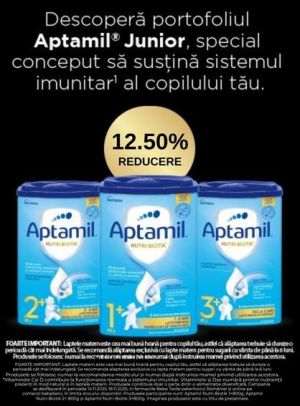 Black Friday cu reducere 12.50% la Aptamil