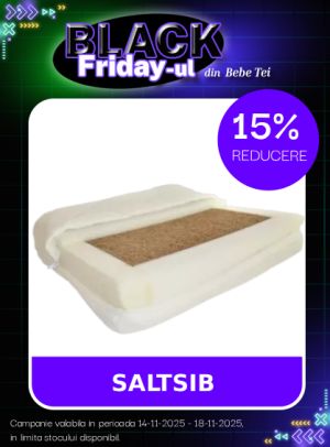 Black Friday cu reducere 15% la Saltsib