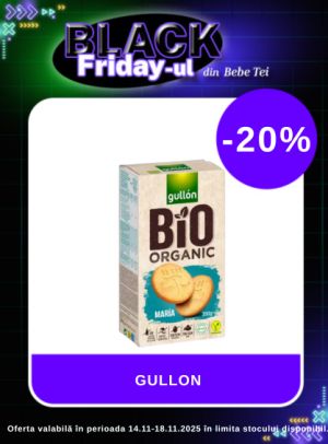 Black Friday cu reducere 20% la Gullon