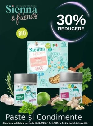Black Friday cu reducere 30% la Sienna