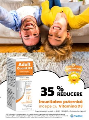 Black Friday cu reducere 35% la Adult Guard