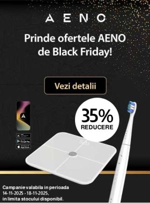 Black Friday cu reducere 35% la Aeno