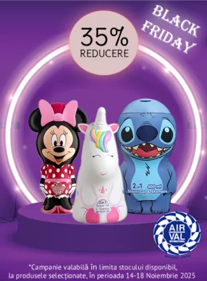 Black Friday cu reducere 35% la Air-Val