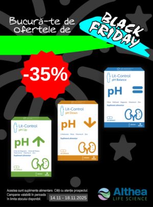 Black Friday cu reducere 35% la  Althea Life Science