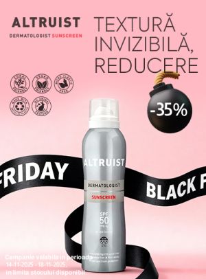 Black Friday cu reducere 35% la Altruist