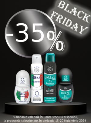 Black Friday cu reducere 35% la Breeze