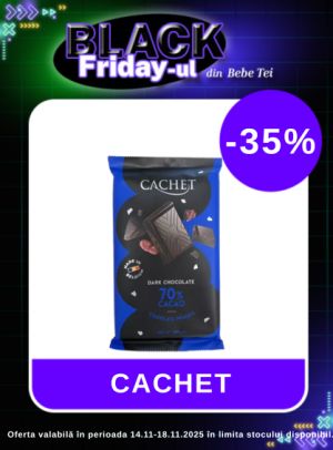 Black Friday cu reducere 35% la Cachet